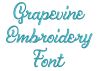 Love Letter Embroidery Font | Machine Embroidery Designs by JuJu