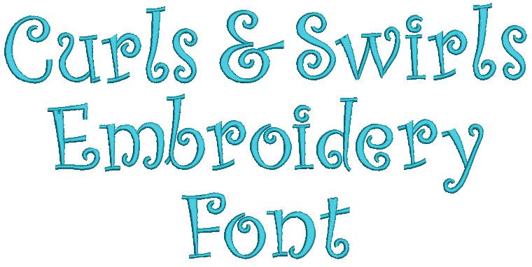 Curls And Swirls Embroidery Font Machine Embroidery Designs By JuJu   Curlsswirlsthumb 1 