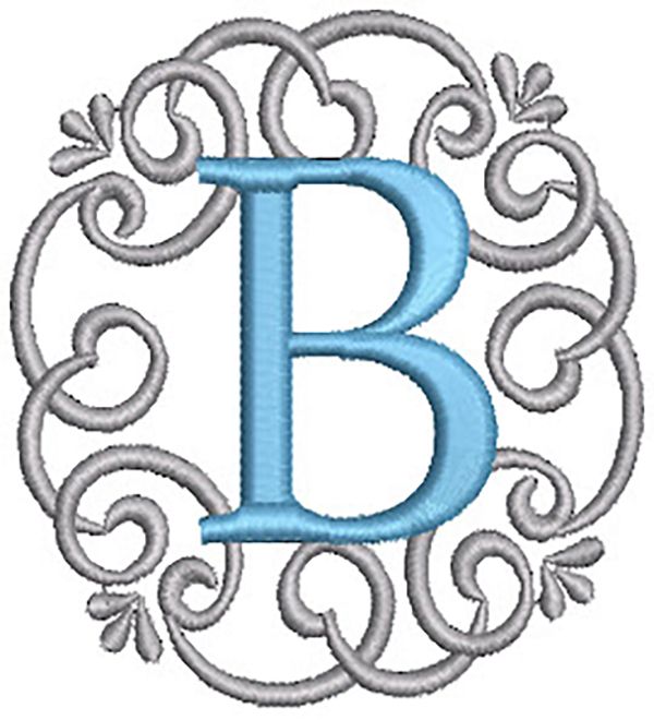 Bella Monogram | Machine Embroidery Designs by JuJu