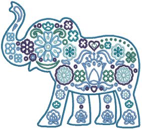 Scandinavian Forest Animals Digital Embroidery Machine Designs by JuJu