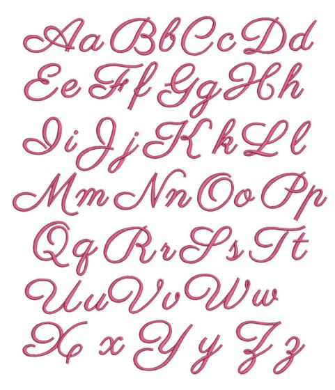 Victoria Script Font | Machine Embroidery Designs by JuJu